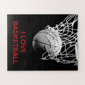 Puzzle I Love Basketball (Horizontal)