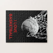 Puzzle I Love Basketball (Horizontal)