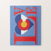 Puzzle I love Colorado (Vertical)