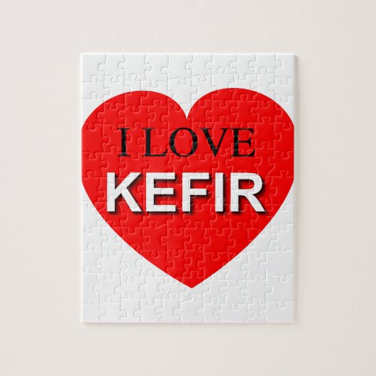 Puzzle I Love Kefir (Vertical)