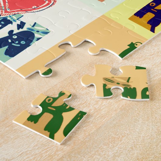 Puzzle I love Kenya (Côté)