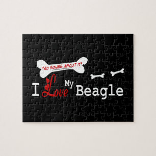 Puzzle I Love My Beagle