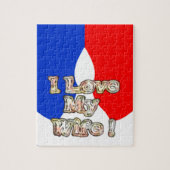Puzzle "I Love My Wife" Imprimer (Vertical)