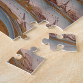 Puzzle I Love Tour Eiffel Paris Avec amour bleu ciel colo (Côté)