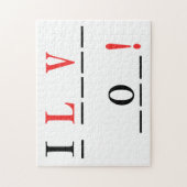 Puzzle I Love You-Hangman Style par Shirley Taylor (Vertical)