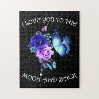 Puzzle I love you to the moon and back
