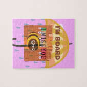 Puzzle I Miss You in the rain I am bored (Horizontal)