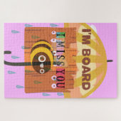 Puzzle I Miss You in the rain I am bored (Horizontal)