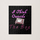 Puzzle I Think Out of the Box : Design créatif (Vertical)