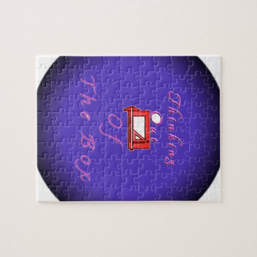 Puzzle I Think Out of the Box : Design créatif (Horizontal)