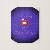 Puzzle I Think Out of the Box : Design créatif (Vertical)