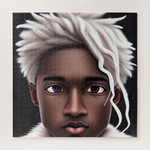 Puzzle Ice Prince Melanin Black Boy Magic Bruh Winter Bro