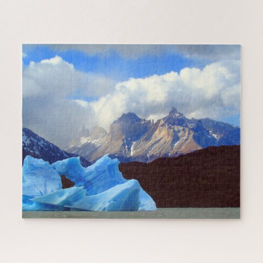 Puzzle iceberg bleu patagonie (Horizontal)