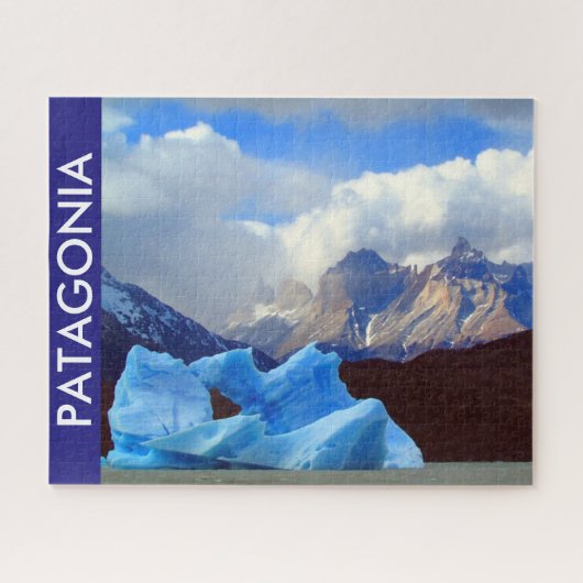 Puzzle iceberg de Patagonie (Horizontal)