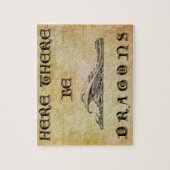 Puzzle Ici Il Y A Des Dragons (Vertical)