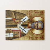 Puzzle Icône chrétienne orthodoxe de St. Martin le Miséri (Horizontal)