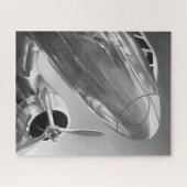 Puzzle Icône de l'aviation : Vue de fermeture (Horizontal)