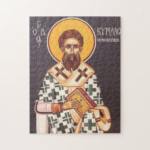 Puzzle Icône orthodoxe chrétienne de saint Cyrille de Jér