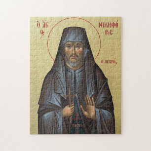 Puzzle Icône orthodoxe chrétienne de St. Nikephoros le Lé