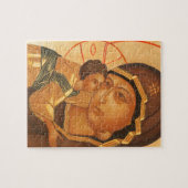 Puzzle Icône orthodoxe Vierge Marie et de bébé Jésus (Horizontal)