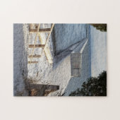 Puzzle Icy Breakwall Lac Supérieur Marquette Michigan (Horizontal)