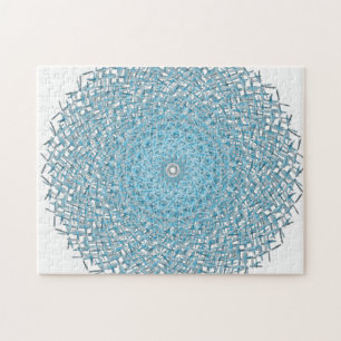 Puzzle Icy Thorns (Abstract Art)