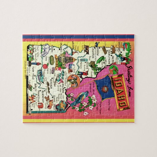 Puzzle Idaho 8x10 (Horizontal)