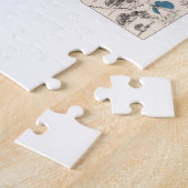 Puzzle Idaho Shaped Vintage Picture (Côté)
