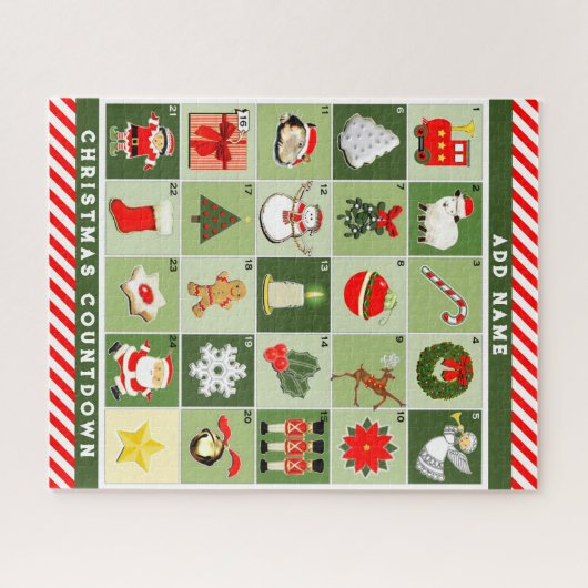 Puzzle Idée cadeau de vacances créative (Horizontal)