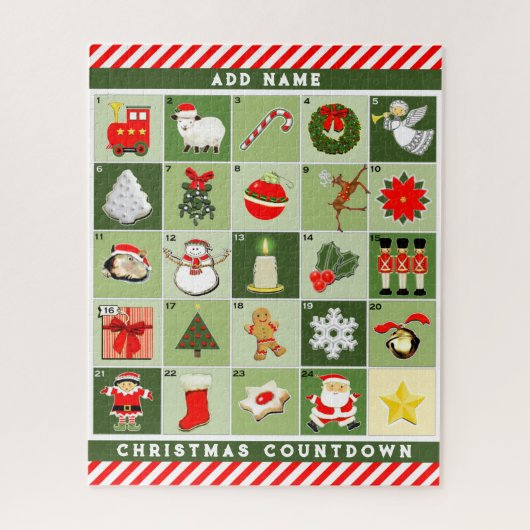 Puzzle Idée de cadeau de vacances créative (Vertical)