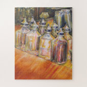 Puzzle Idéography of Golden Light (Vertical)