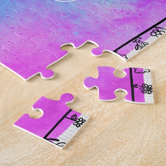 Puzzle idiot d'animal d'esprit de lama (Côté)