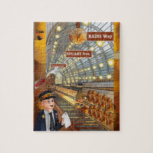 Puzzle Iggy le garçon invisible (Vertical)