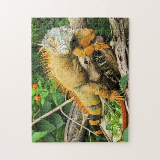 Puzzle Iguana (Vertical)