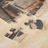 Puzzle Iguana Sculpture Isla Mujeres, Mexique Jigsaw Puzz (Côté)