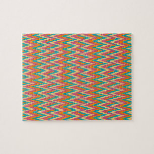 Puzzle iKat Zigzag Design Couleurs d'épices