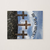 Puzzle Il A Risqué 3 Croix Robustes (Horizontal)