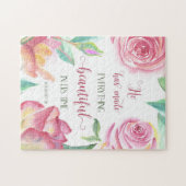 Puzzle Il A Tout Fait De Beaux Ecclésiastes 3:11 (Horizontal)