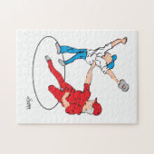Puzzle : Il est en sécurité / Baseball (Horizontal)