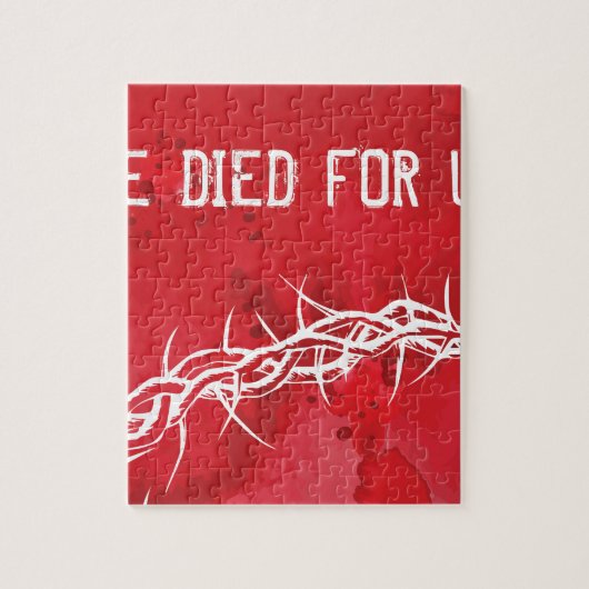 Puzzle il est mort pour nous (Vertical)