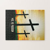 PUZZLE IL EST RENDU - ILLUSTRATION DE PÂQUES (Horizontal)