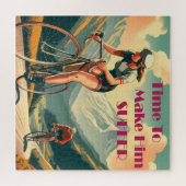 Puzzle Il Est Temps De Le Faire Souffrir De Cyclisme (Horizontal)