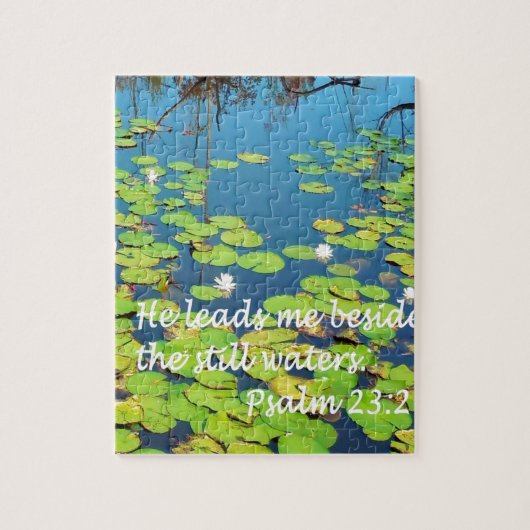 Puzzle Il me mène près des eaux immobiles (Vertical)