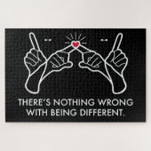 Puzzle Il n'y a rien de mal à être différent (Horizontal)