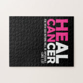 Puzzle Il peut guérir le cancer génial Conscience du canc (Horizontal)