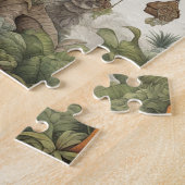 Puzzle Il y a quelque chose à propos d'énormes arbres ave (Côté)