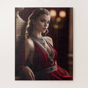 Puzzle Il y a quelque chose à propos d'une belle femme qu