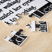 Puzzle Il y avait jeune Madame de Dorking (Côté)