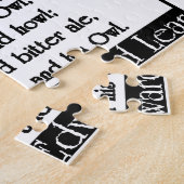 Puzzle Il y avait un vieil homme avec un hibou (Côté)