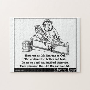 Puzzle Il y avait un vieil homme avec un hibou